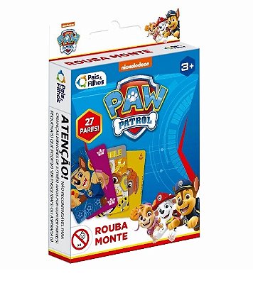 Jogo de Cartas Rouba Monte Patrulha Canina 792489-1 - Pais & Filhos