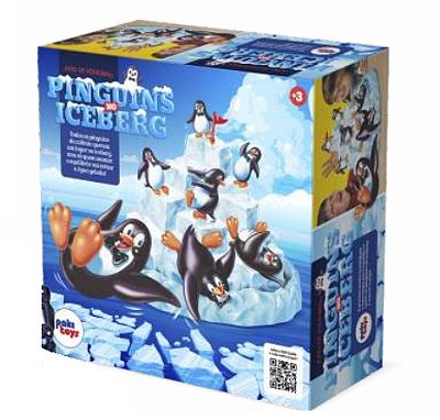 Jogo Pinguins no Iceberg 4012 - Pakitoys