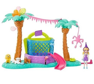 Polly Pocket Parque Temático de Bichinhos GWD80 - Mattel