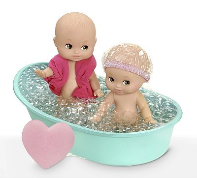 Mini Dolls Little Mommy® Hora do Banho 1019 - Pupee