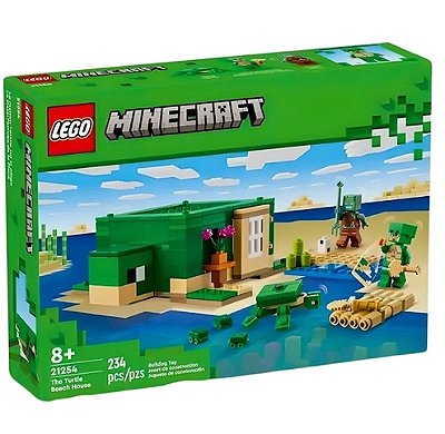 Lego Minecraft A Casa Tartaruga de Praia 21254 - LEGO