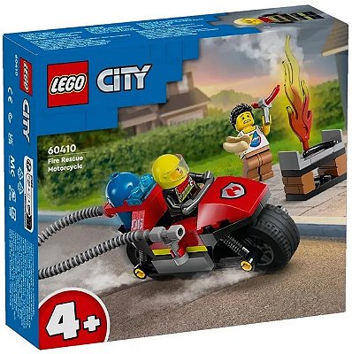 Lego City Motocicleta dos Bombeiros 60410 - LEGO