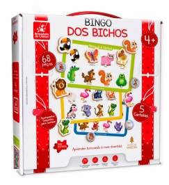 Bingo dos Bichos 2136 - Brincadeira de Criança