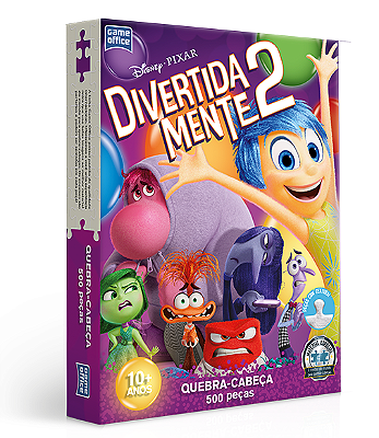 Quebra-Cabeça 500 Peças Divertidamente 2 Edição Especial  3204 - Toyster