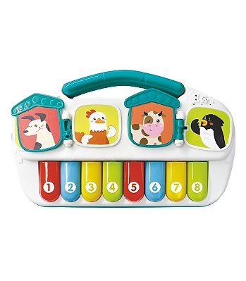 Tecladinho Musical Animalzinho FBB-790 - Fênix Brinquedos