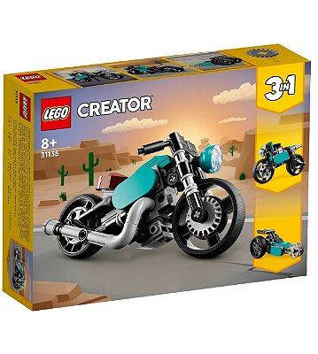 Lego Creator 3 em 1 Motocicleta Vintage 31135 - LEGO