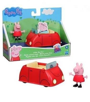 Peppa Pig com Carro Vermelho F2212 - Hasbro