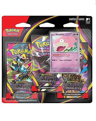Pokémon Blister Triplo ME05 Escuridão Absoluta Sortidos 36892 - Copag