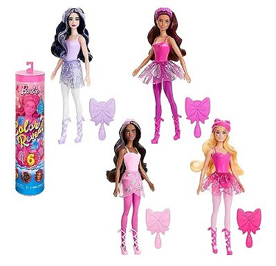 Boneca Barbie Color Reveal Série Balé Surpresa HRK17 - Mattel