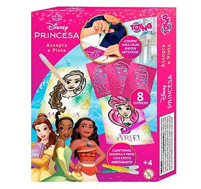 Assopra Pens para Pintar Princesas Disney 53679 - Toyng
