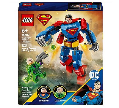 Lego DC Robô do Superman Vs Lex Luthor 76302 - LEGO