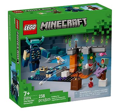 Lego Minecraft O Encontro com o Guarda 21274 - LEGO