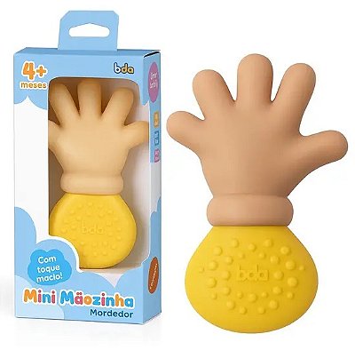 Mordedor Mini mãozinha Cor Sortida 3323 - Toyster BDA