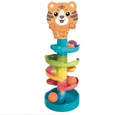 Torre Espiral de Bolinhas Tigre PF24261 - Zippy Toys
