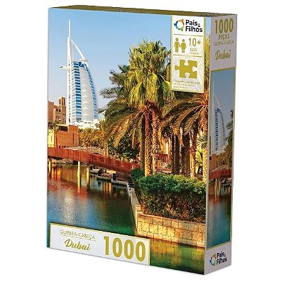 Quebra-Cabeça 1000 Peças Dubai - Pais & Filhos