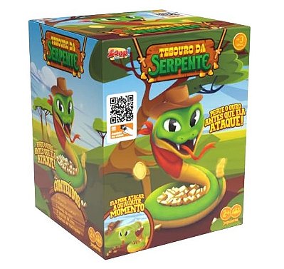 Jogo Tesouro da Serpente ZP01009 - Zoop Toys