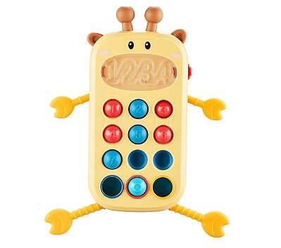 Chocalho Multissensorial Girafa ZP01313 - Zoop Toys