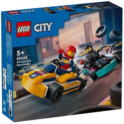 Lego City Karts e Pilotos de Corrida 60400 - LEGO