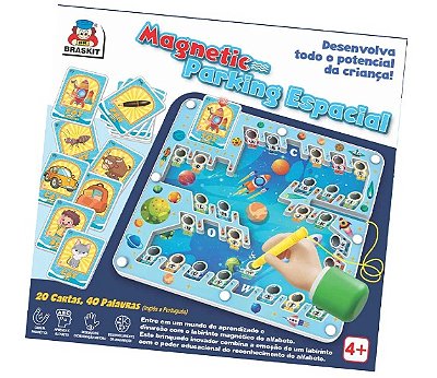 Labirinto Magnetic Parking Espacial 2307 - Braskit