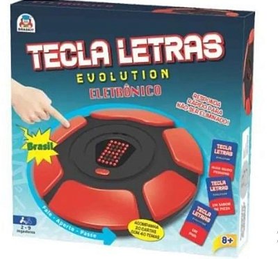 Jogo Tecla Letras Evolution 2700 - Braskit