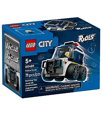 Lego City Veículos: Caminhão da Polícia 60481 - LEGO