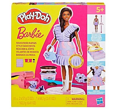 Play Doh Barbie Babados da Moda G1359 - Hasbro