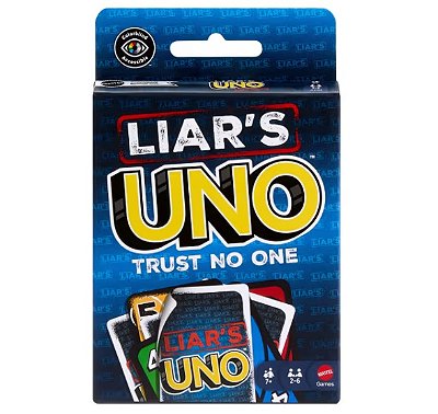 Jogo de Cartas Uno Liars JLH43 - Mattel