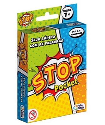 Jogo Stop Pocket em Cartas 794004 - Pais & Filhos