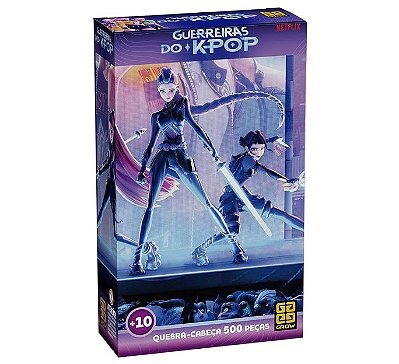 Quebra-Cabeça 500 Peças Guerreiras do K-Pop 05156 - Grow