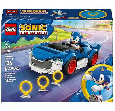 Lego Sonic The Hedgehog Relâmpago Velocista 77117 - LEGO