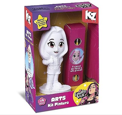 Arts Kit Pintura Emilly Vick Dos Rosa 1339 - Elka
