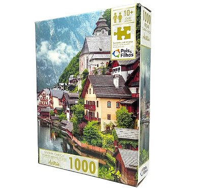 Quebra-Cabeça 1000 Peças Áustria 793598-1 - Pais & Filhos