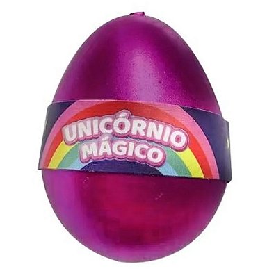Ovo Unicórnio Mágico Cresce na Água AN2004 - Polibrinq