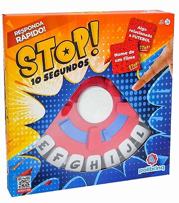 Jogo Stop 10 Segundos PB531 - Polibrinq
