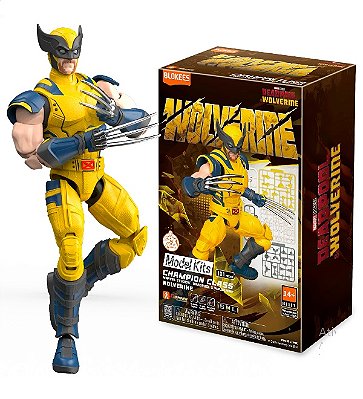 Blokees Boneco Marvel Infinity Saga Champion Class Wolverine 81117 - Polibrinq