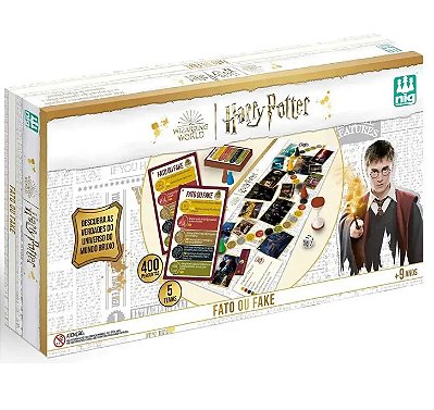 Jogo Fato Ou Fake Harry Potter 1147 - Nig