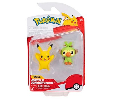 Pokémon Pack com 2 Figuras de Batalha Sortidas 3422 - Sunny