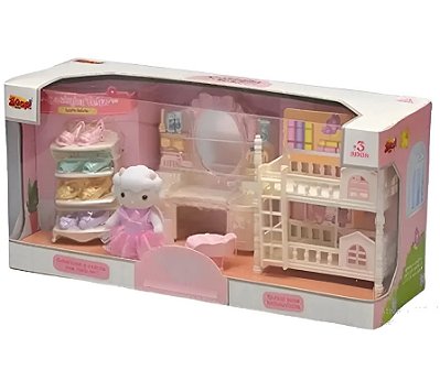 Casinha Feliz Quarto com Beliche ZP01239 - Zoop Toys