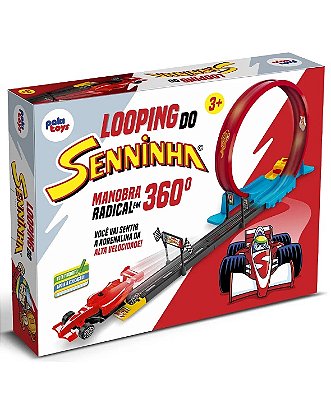 Pista Looping 360º do Senninha 2038 - Pakitoys