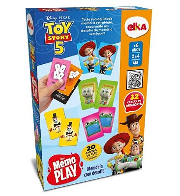 Jogo Memo Play Toy Story 5 1354 - Elka