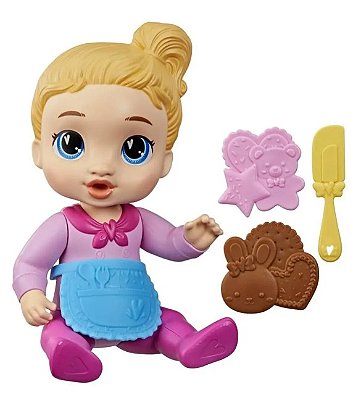 Boneca Baby Alive Pequena Confeiteira Loira G2983 - Hasbro