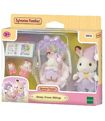 Sylvanian Families Irmãs Noite dos Sonhos 5806 - Epoch Magia