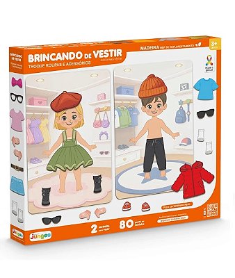 Brincando de Vestir em Madeira 378 - Junges