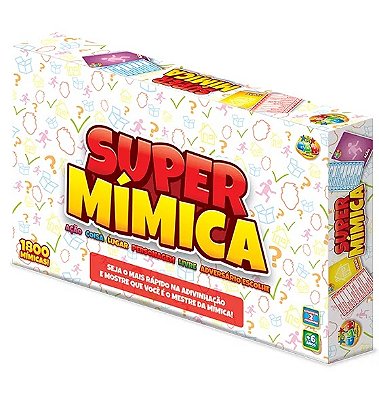 Jogo Super Mímica 1052 - GGB Brinquedos