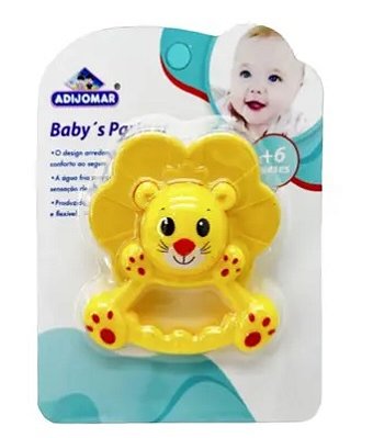 Mordedor Bebê Baby Leâozinho 500960 - Adijomar