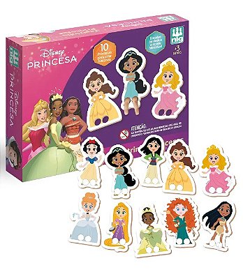 Teatrinho Fantoche de Dedo Princesas Disney 4130 - Nig