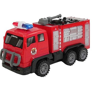 Mega Trucks Bombeiro com Controle Remoto Sortidos Car831 - Polibrinq