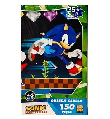 Quebra-Cabeça 150 Peças Sonic 05249 - Grow