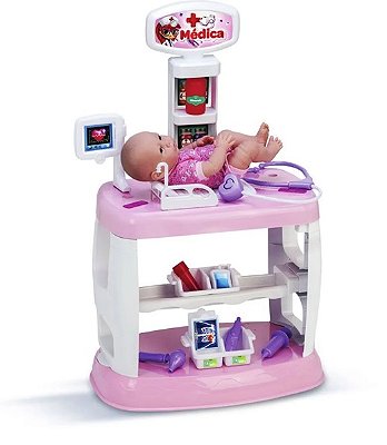 Bancada de Médico Rosa 8204 - Magic Toys