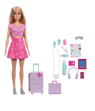 Barbie Family e Friends Aventura Viagem Malibu JMJ43 - Mattel